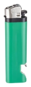 Zapalniczka krzesiwowa z otwieraczem zielona.webp